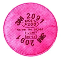 3M 2091 P100 Particulate Filter