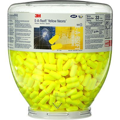 3M E-A-Rsoft Yellow Neons Earplugs