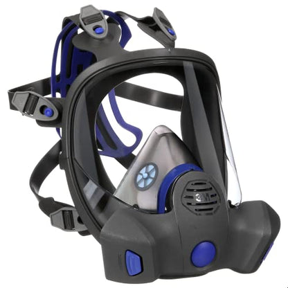 3M Secure Click Full Facepiece Reusable Respirator FF-800 Series (Black Silicone Faceseal)